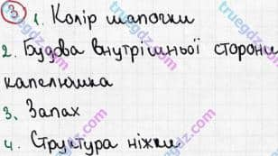 Розв'язання та відповідь 3. Біологія 6 клас Задорожний (2017, робочий зошит). Зошит для практичних робіт. Практична робота 5