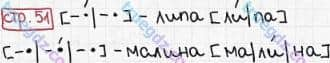 Розв'язання та відповідь СТР. 51. Буквар 1 клас Захарійчук, Науменко (2012). Моя країна - Україна.