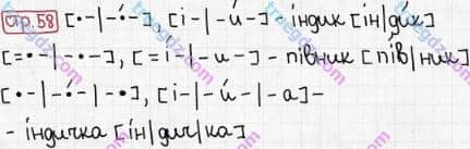 Розв'язання та відповідь СТР. 58. Буквар 1 клас Захарійчук, Науменко (2012). Моя країна - Україна.