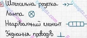 Розв'язання та відповідь 1. Фізика 8 клас Божинова, Кірюхіна (2016, зошит для контролю знань). 1. Контроль теоретичних знань. 4. Електричне коло