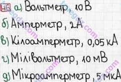 Розв'язання та відповідь 46. Фізика 8 клас Гельфгат, Ненашев (2016, збірник задач). Розділ 2. ЕЛЕКТРИЧНІ ЯВИЩА. ЕЛЕКТРИЧНИЙ СТРУМ. 14. Сила струму та напруга. Закон Ома для ділянки кола