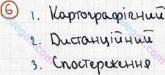 Розв'язання та відповідь 6. Географія 6 клас Пестушко, Уварова (2014, зошит-практикум). Вступ.