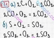 Розв'язання та відповідь 171. Хімія 7 клас Попель, Крикля (2015). Розділ 2 - Кисень.