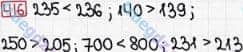 Розв'язання та відповідь 416. Математика 3 клас Богданович, Лишенко (2014). Тисяча. Нумерація трицифрових чисел.