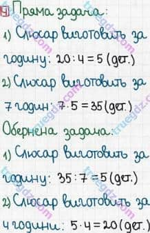 Розв'язання та відповідь 4. Математика 3 клас Оляницька (2015, робочий зошит). Завдання зі сторінок 31-40. Сторінка 32