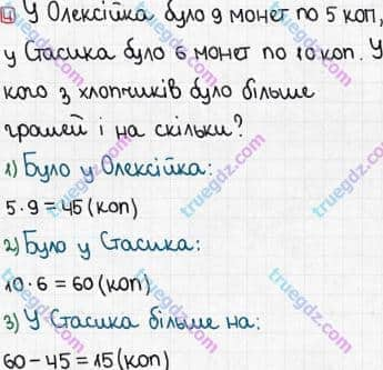 Розв'язання та відповідь 4. Математика 3 клас Оляницька (2015, робочий зошит). Завдання зі сторінок 41-50. Сторінка 45