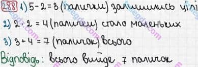 Розв'язання та відповідь 288. Математика 3 клас Рівкінд, Оляницька (2013). Розділ 2 - Нумерація чисел у концентрі «Тисяча». Усне та письмове додавання чисел у межах 1000. Усне додавання і віднімання чисел у межах 1000