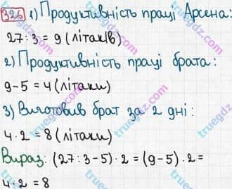 Розв'язання та відповідь 326. Математика 3 клас Рівкінд, Оляницька (2013). Розділ 2 - Нумерація чисел у концентрі «Тисяча». Усне та письмове додавання чисел у межах 1000. Усне додавання і віднімання чисел у межах 1000