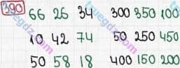 Розв'язання та відповідь 390. Математика 3 клас Рівкінд, Оляницька (2013). Розділ 2 - Нумерація чисел у концентрі «Тисяча». Усне та письмове додавання чисел у межах 1000. Усне додавання і віднімання чисел у межах 1000