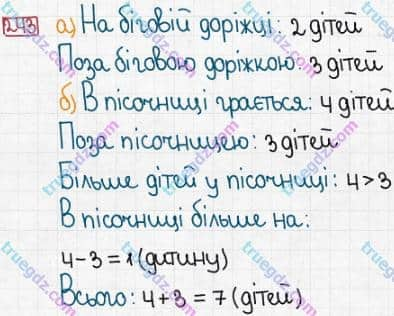 Розв'язання та відповідь 243. Математика 3 клас Заїка, Тарнавська (2020, частина 1). ТАБЛИЦІ МНОЖЕННЯ І ДІЛЕННЯ. Множення і ділення з числом 9. Вирази зі змінною. Одиниці маси