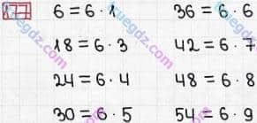 Розв'язання та відповідь 177. Математика 3 клас Заїка, Тарнавська (2020, частина 1). ТАБЛИЦІ МНОЖЕННЯ І ДІЛЕННЯ. Таблиці множення і ділення з числом 6