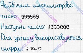 Розв'язання та відповідь 50. Математика 5 клас Істер (2013). Розділ 1. НАТУРАЛЬНІ ЧИСЛА І ДІЇ З НИМИ. ГЕОМЕТРИЧНІ ФІГУРИ І ВЕЛИЧИНИ. §1. Натуральні числа. Число нуль. Цифри. Десятковий запис натуральних чисел