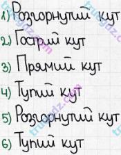 Розв'язання та відповідь 658. Математика 5 клас Істер (2013). Розділ 1. НАТУРАЛЬНІ ЧИСЛА І ДІЇ З НИМИ. ГЕОМЕТРИЧНІ ФІГУРИ І ВЕЛИЧИНИ. §19. Кут. Види кутів