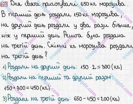 Розв'язання та відповідь 169. Математика 5 клас Тарасенкова, Богатирьова, Бочко, Коломієць, Сердюк (2013). Глава 1. Рахунок, вимірювання та числа. §5. Кути та їх вимір