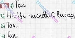 Розв'язання та відповідь 170. Математика 5 клас Тарасенкова, Богатирьова, Бочко, Коломієць, Сердюк (2013). Глава 2. Дії першого ступеня над натуральними числами. §6. Буквеннi вирази. формули
