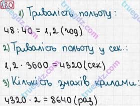 Розв'язання та відповідь 180. Математика 6 клас Мерзляк, Полонський, Якір (2014). §1 - Подільність натуральних чисел. 6. Найменше спільне кратне