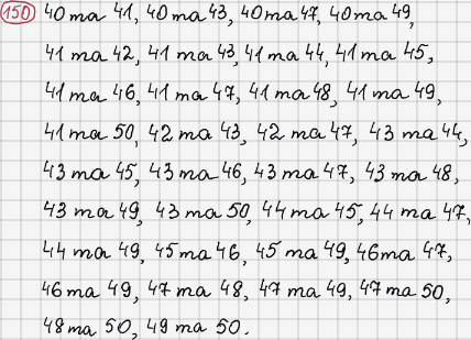 Розв'язання та відповідь 150. Математика 6 клас Тарасенкова, Богатирьова, Коломієць, Сердюк (2014). Розділ 1. Подільність натуральних чисел. §4. Розкладання чисел на множники. Найбільший спільний дільник